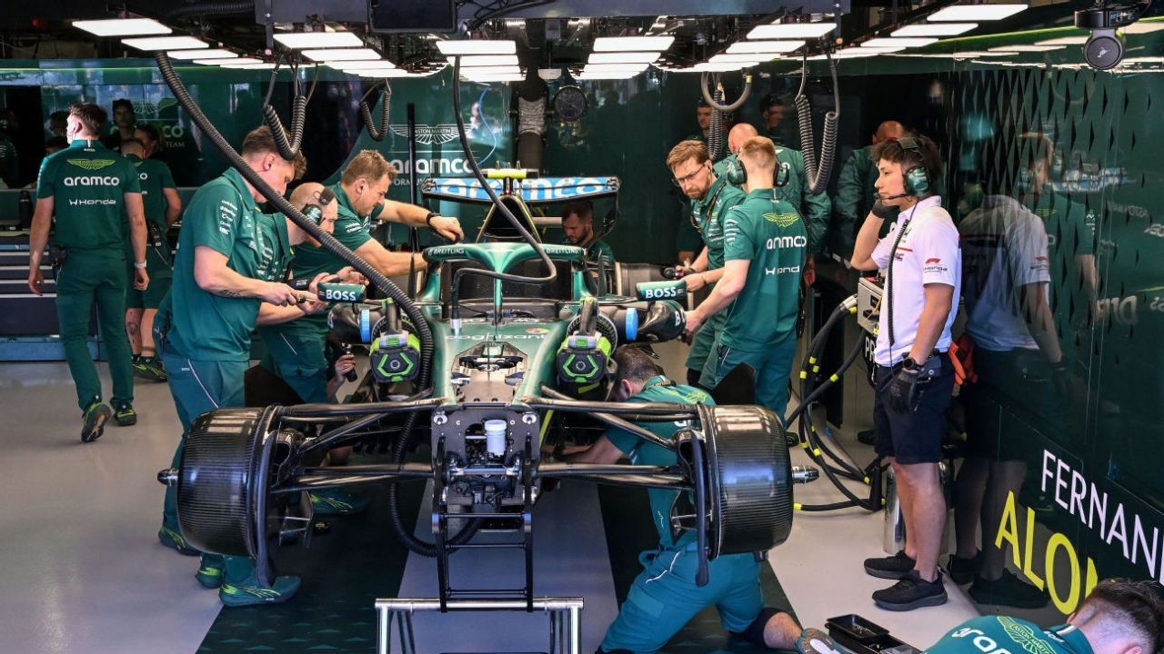 Australian Grand Prix: Aston Martin's involvement uncertain due to battery problem 1