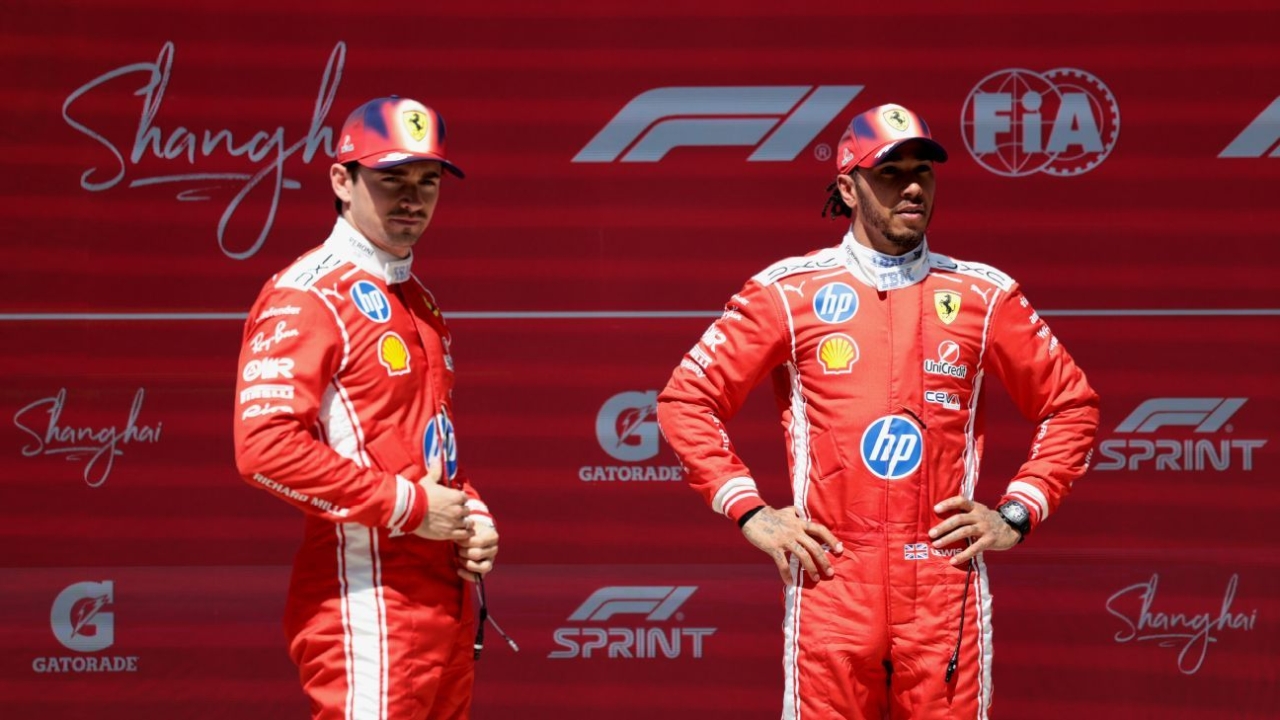 Ferrari content to allow Lewis Hamilton and Charles Leclerc to compete against one another - Fred Vasseur 1