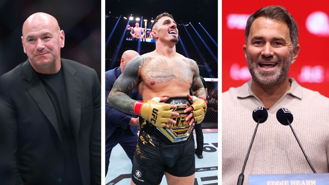 Dana White: 'No problems' with Hearn following Aspinall transaction 1