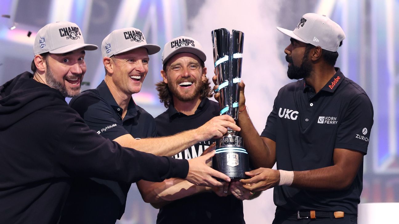 L.A. disrupts Tiger's comeback, defeats Jupiter Links to secure TGL championship 1