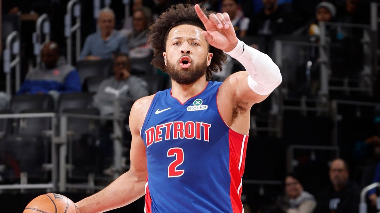 Pistons' Cade Cunningham sidelined due to collapsed lung 1