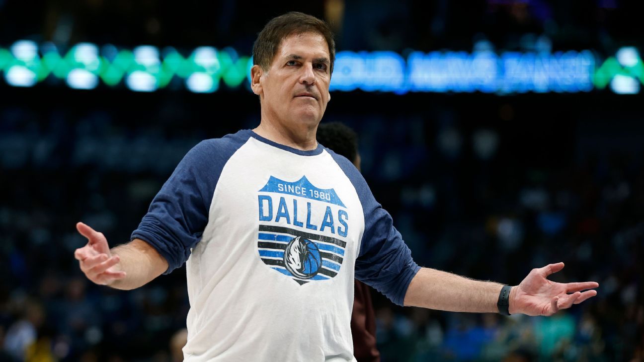 Mark Cuban expresses remorse over the sale of the Mavericks to the Adelson and Dumont families. 1