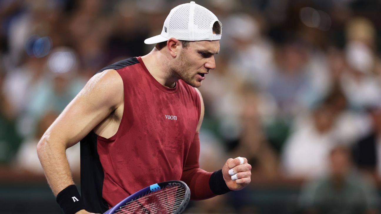 Jack Draper defeats Novak Djokovic in three sets at Indian Wells 1