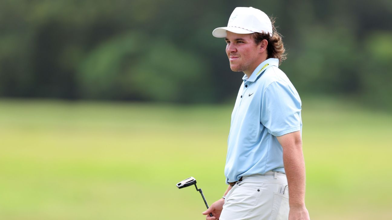 Daly's son records a 70 in his first PGA Tour appearance; Blanchet tops the leaderboard in Puerto Rico. 1