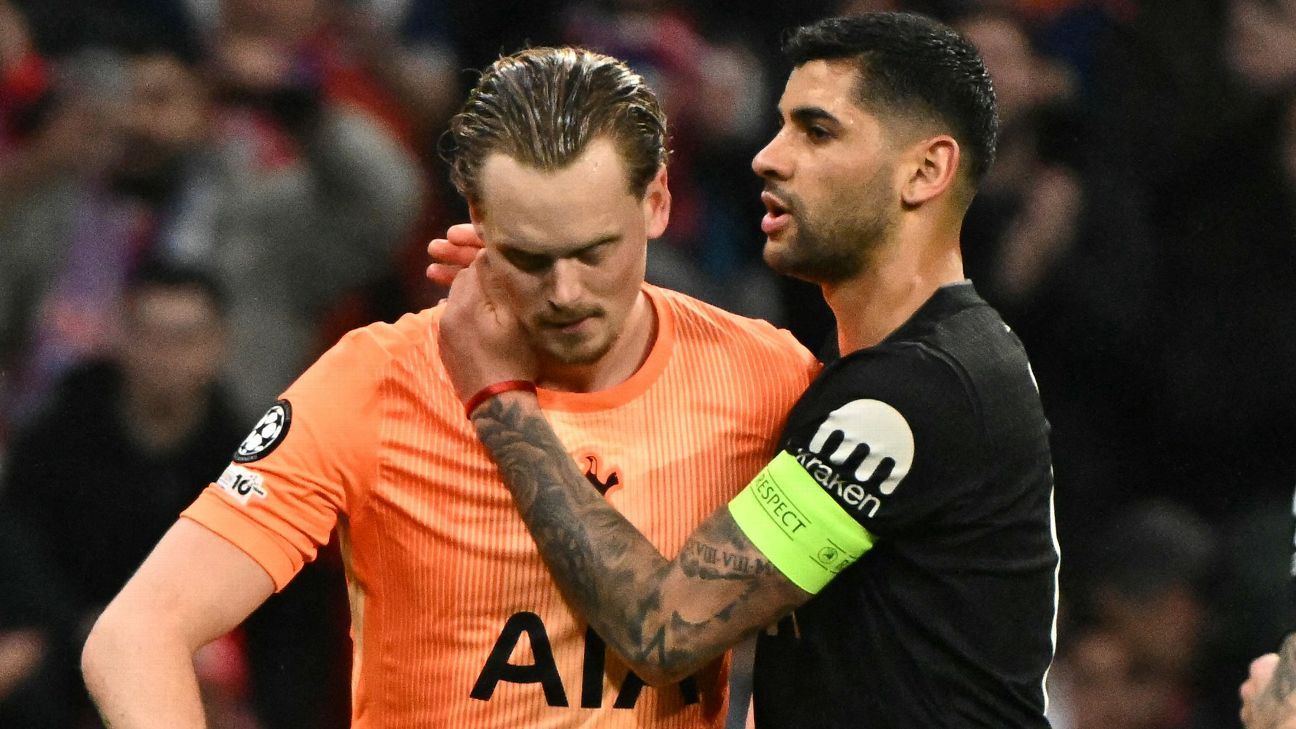 How will Kinsky and Tottenham proceed following the incident at Atlético? 1