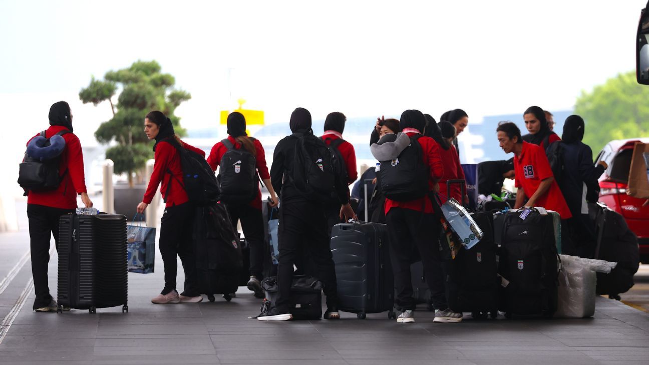 Iranian women's team departs Malaysia following asylum decision reversal. 1