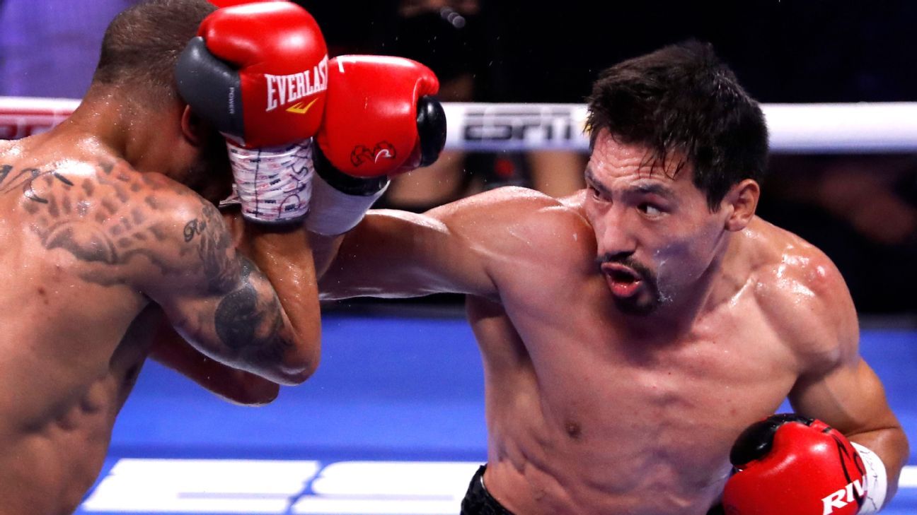 Janibek Alimkhanuly stripped of middleweight championship due to rule infractions. 1