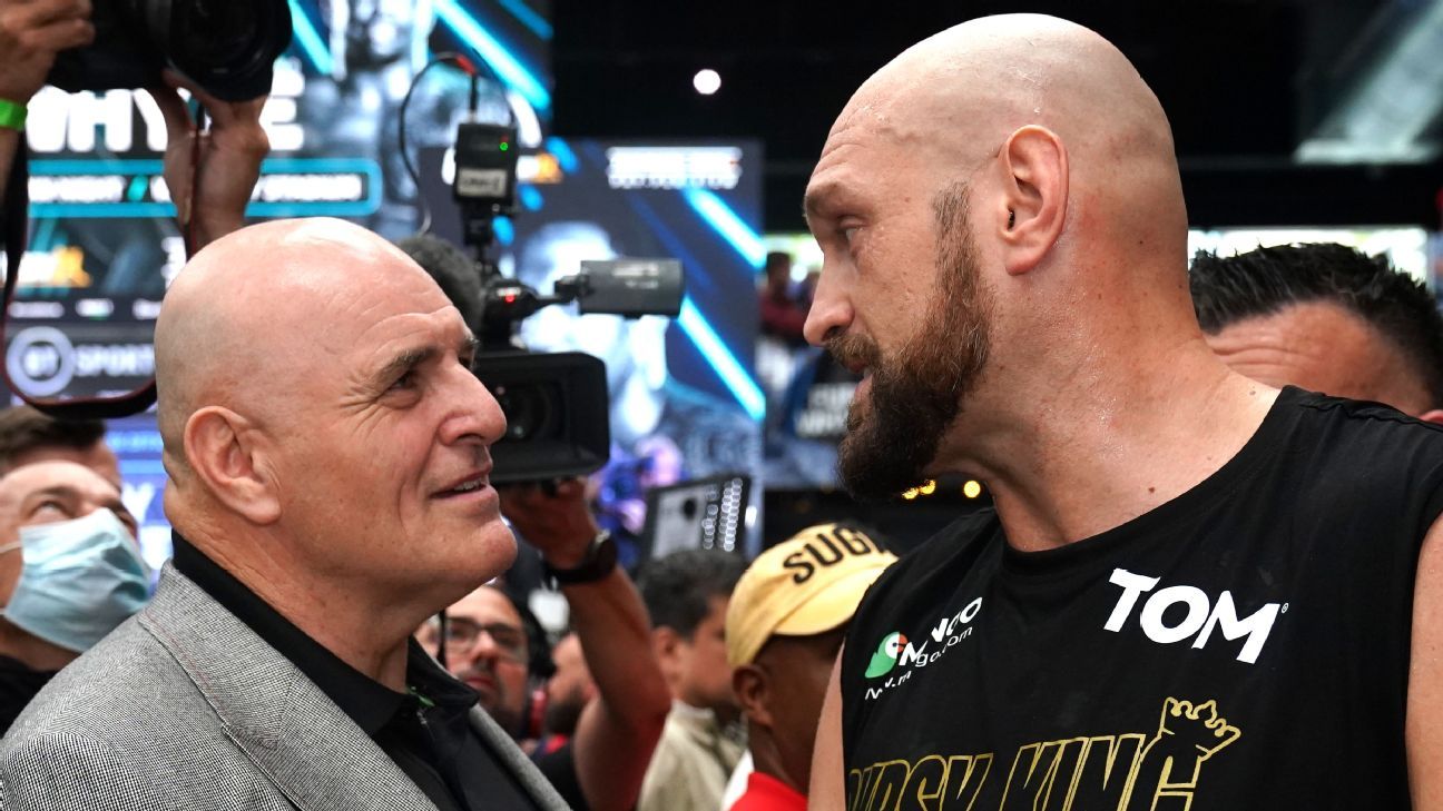 John Fury: Tyson Fury has 'reached his peak', and their relationship is 'damaged' 1