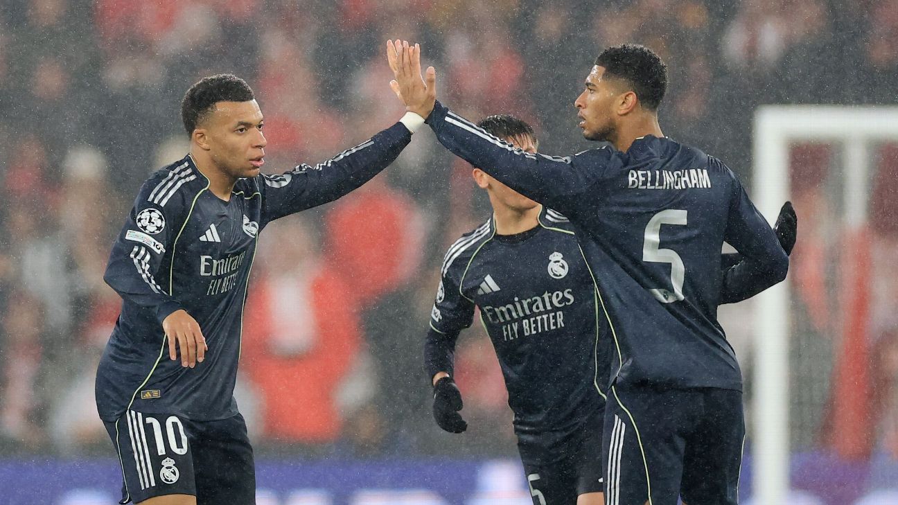 Jude Bellingham and Kylian Mbappé included in Real Madrid's Champions League roster 1