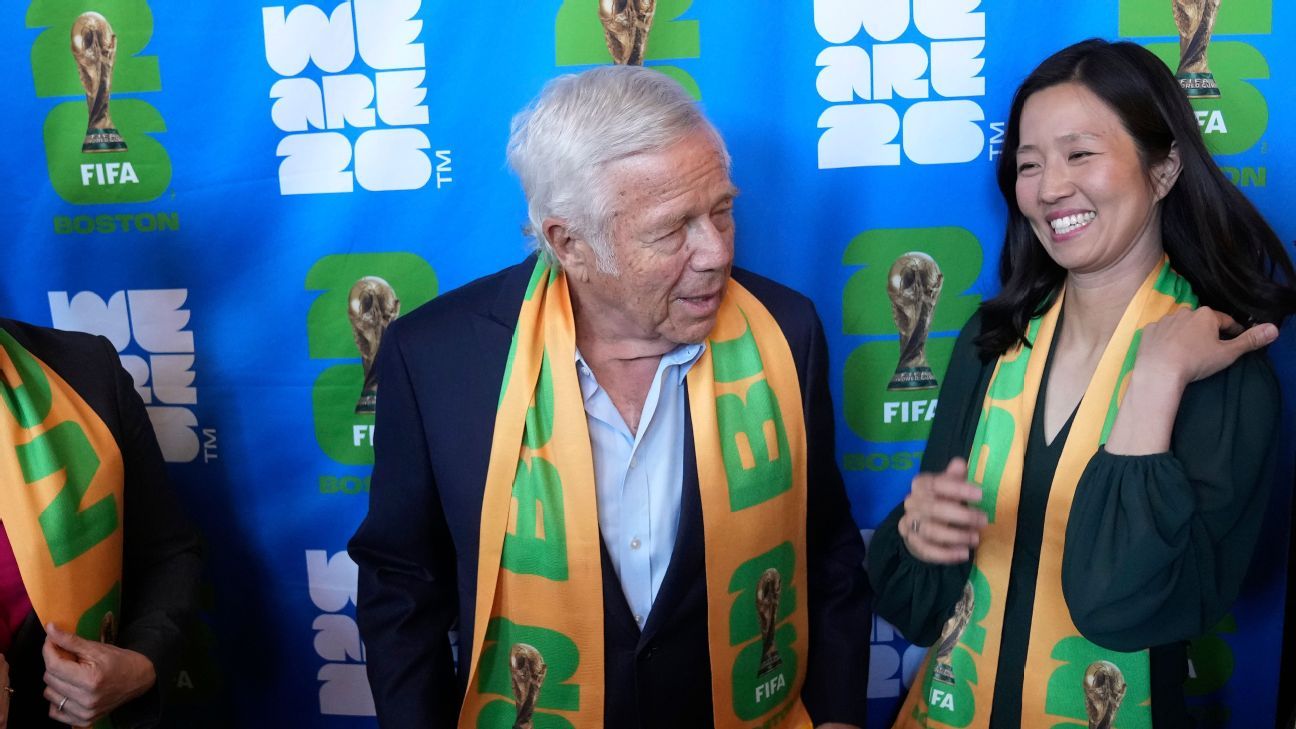 Kraft Group secures advance financing for Boston World Cup matches. 1