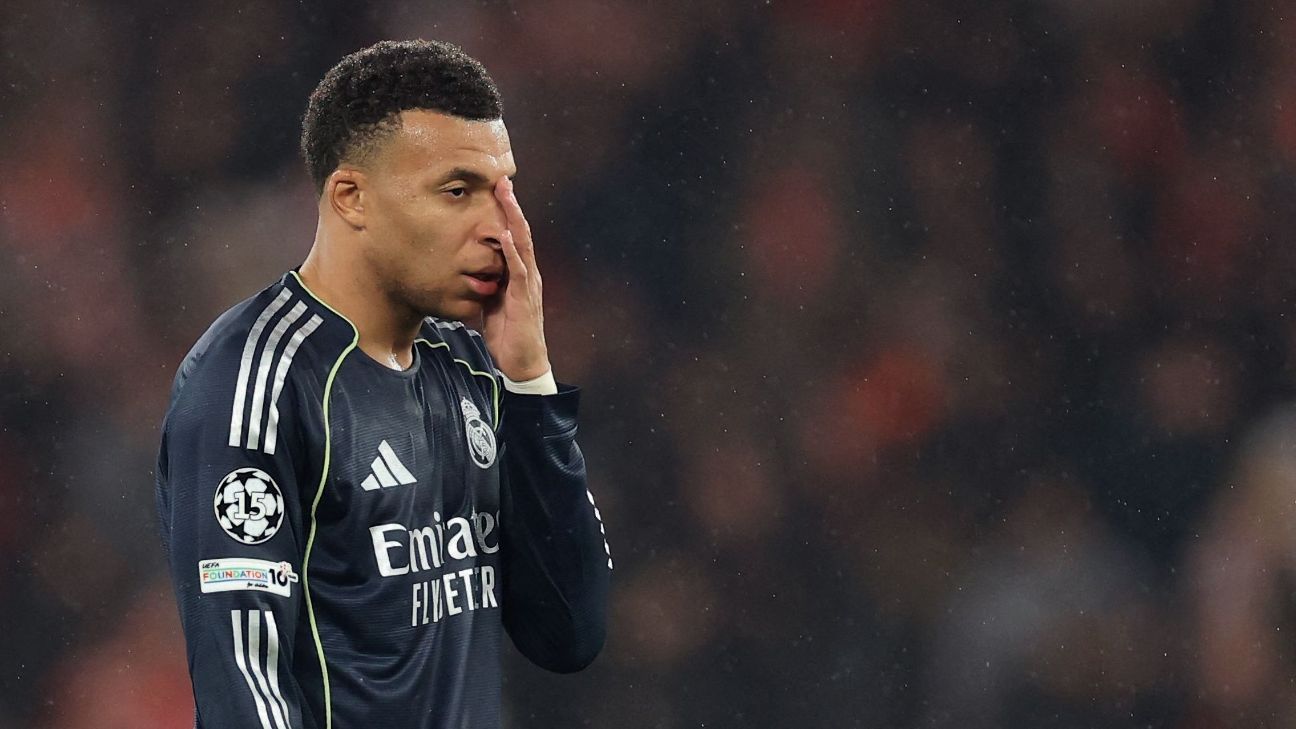 Álvaro Arbeloa reports positive updates on Kylian Mbappé's injury recovery at Real Madrid. 1