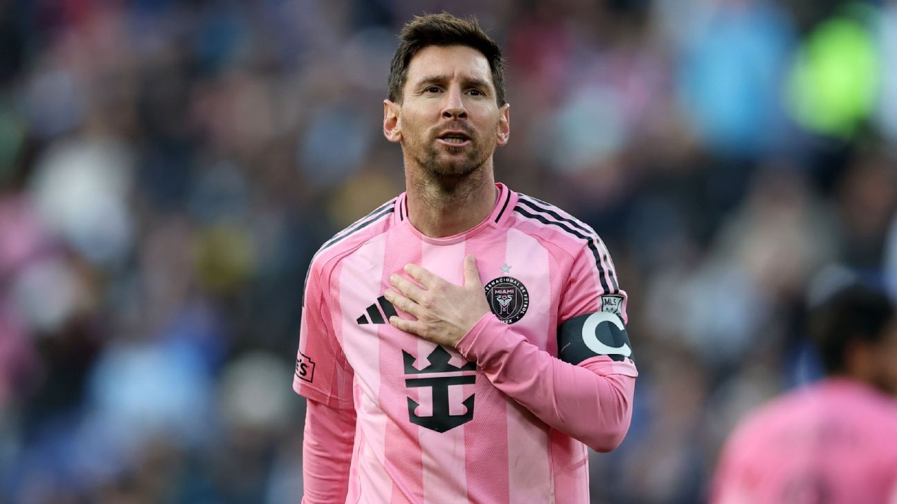 Lionel Messi rested for Inter Miami's game at Charlotte FC - source Lionel Messi given a break for Inter Miami's match against Charlotte FC - source 1