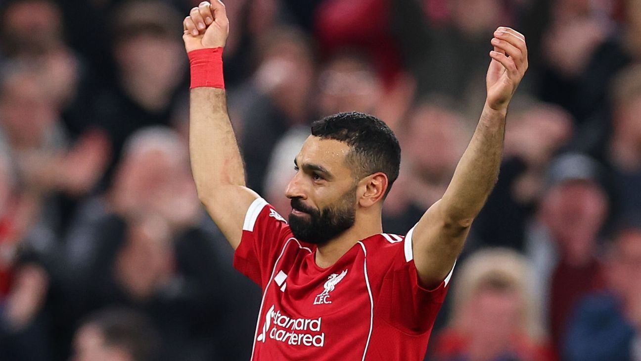 Liverpool's 'greatest': Mohamed Salah saluted by teammates Liverpool's 'finest': Teammates honor Mohamed Salah 1