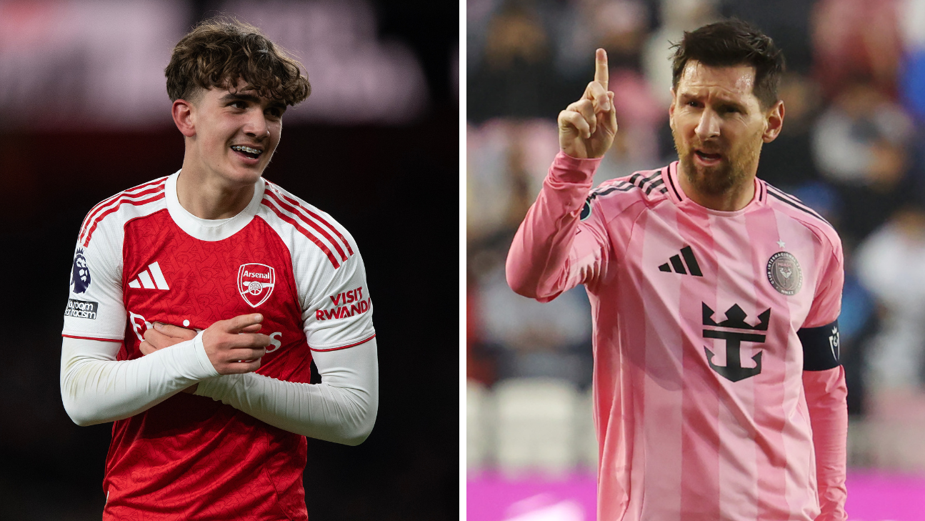 Messi to Dowman: Identifying the top player globally at each age group. 1