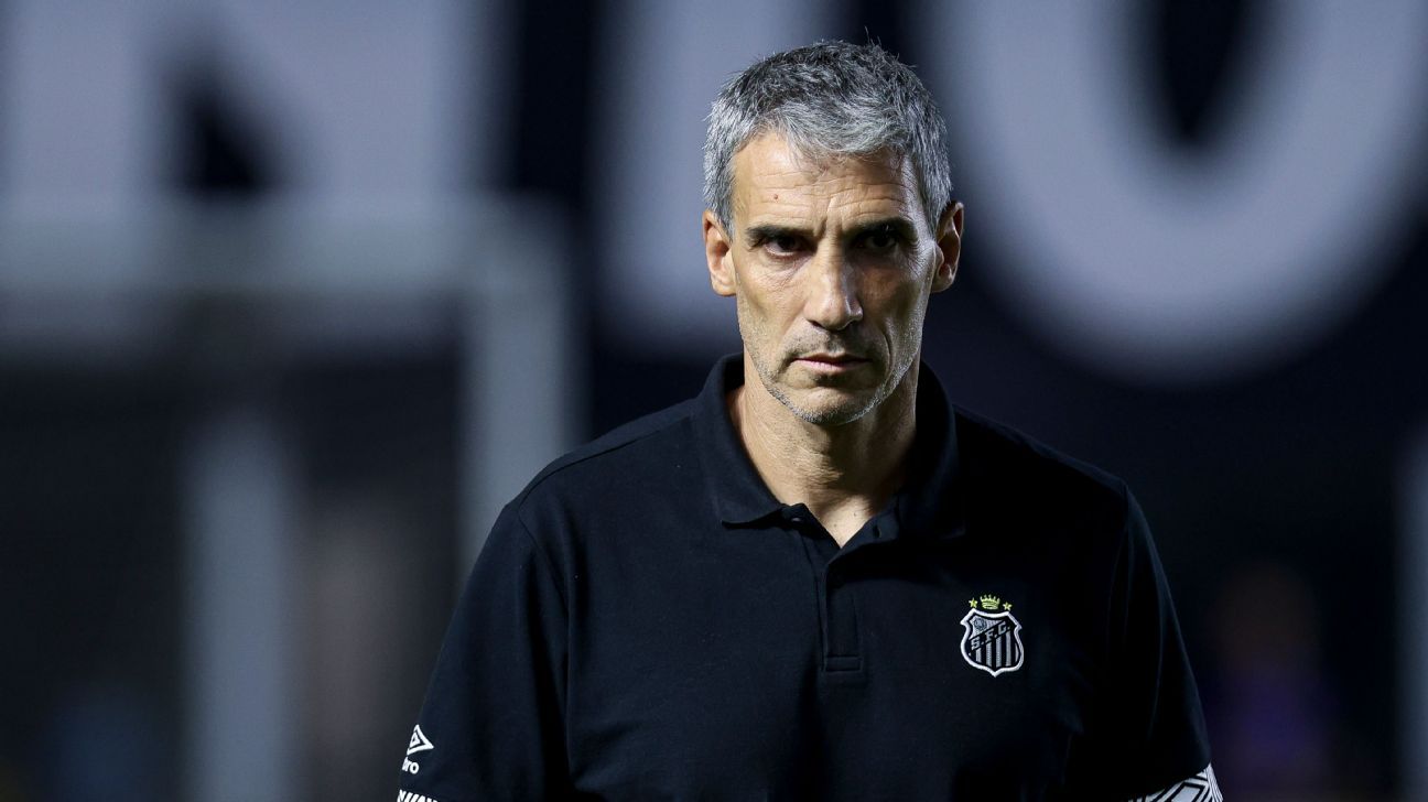 Santos parts ways with manager Neymar as the team hovers near relegation zone. 1