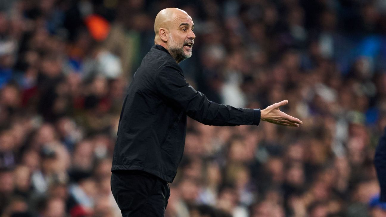 Pep Guardiola justifies Manchester City's team selections following Champions League scrutiny. 1
