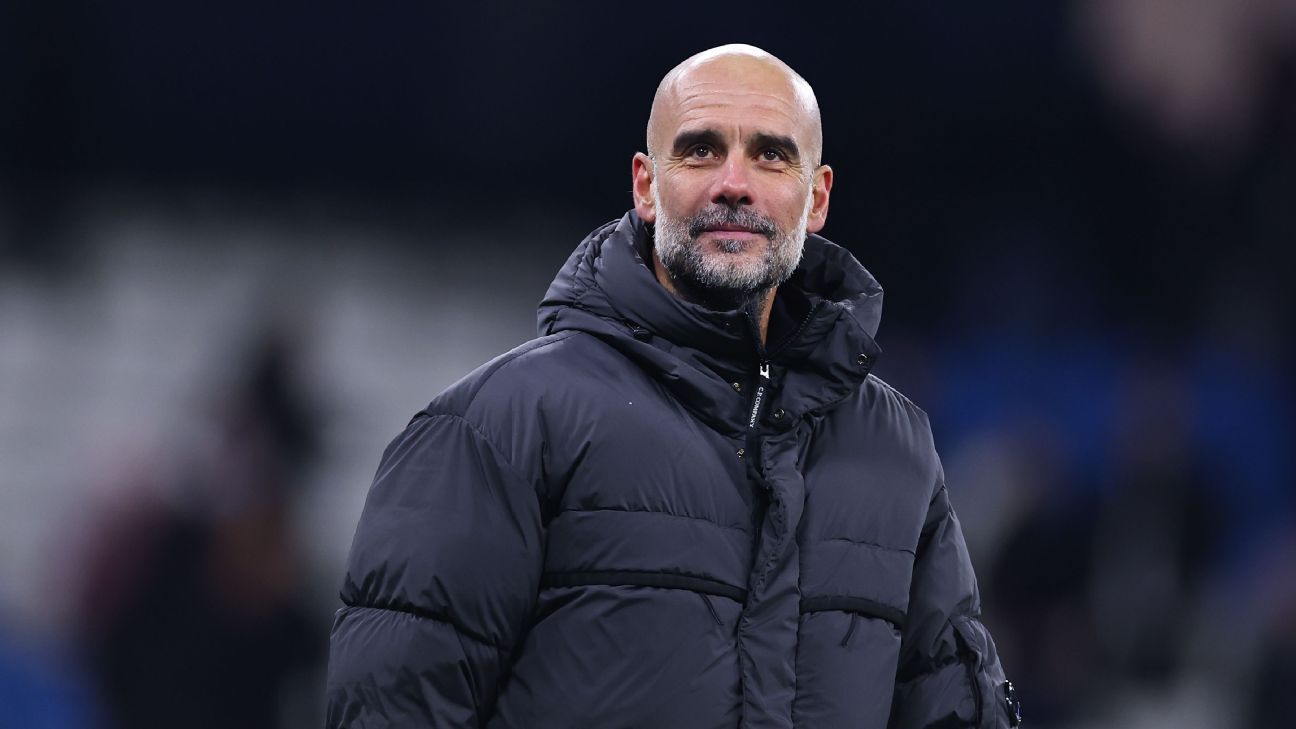Pep Guardiola suggests he may remain with Manchester City for the upcoming season. 1