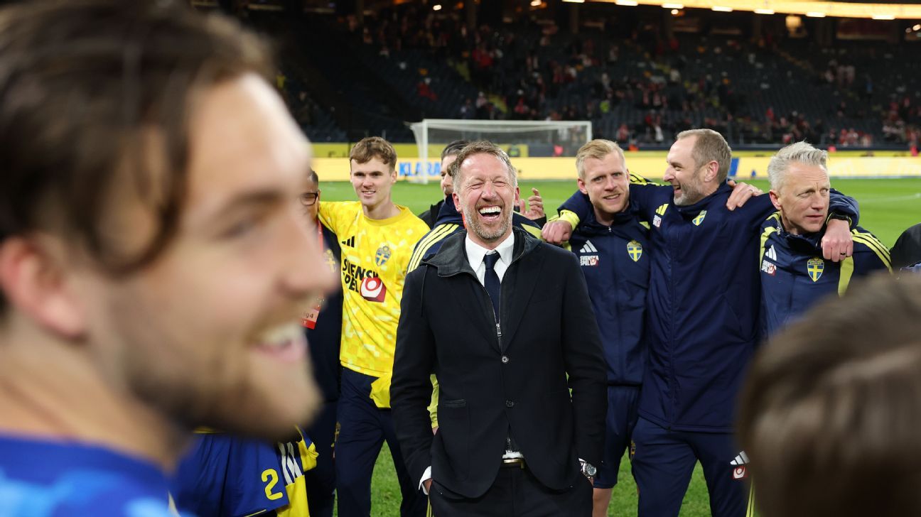 Potter to don cowboy hat following Sweden's qualification for World Cup 1