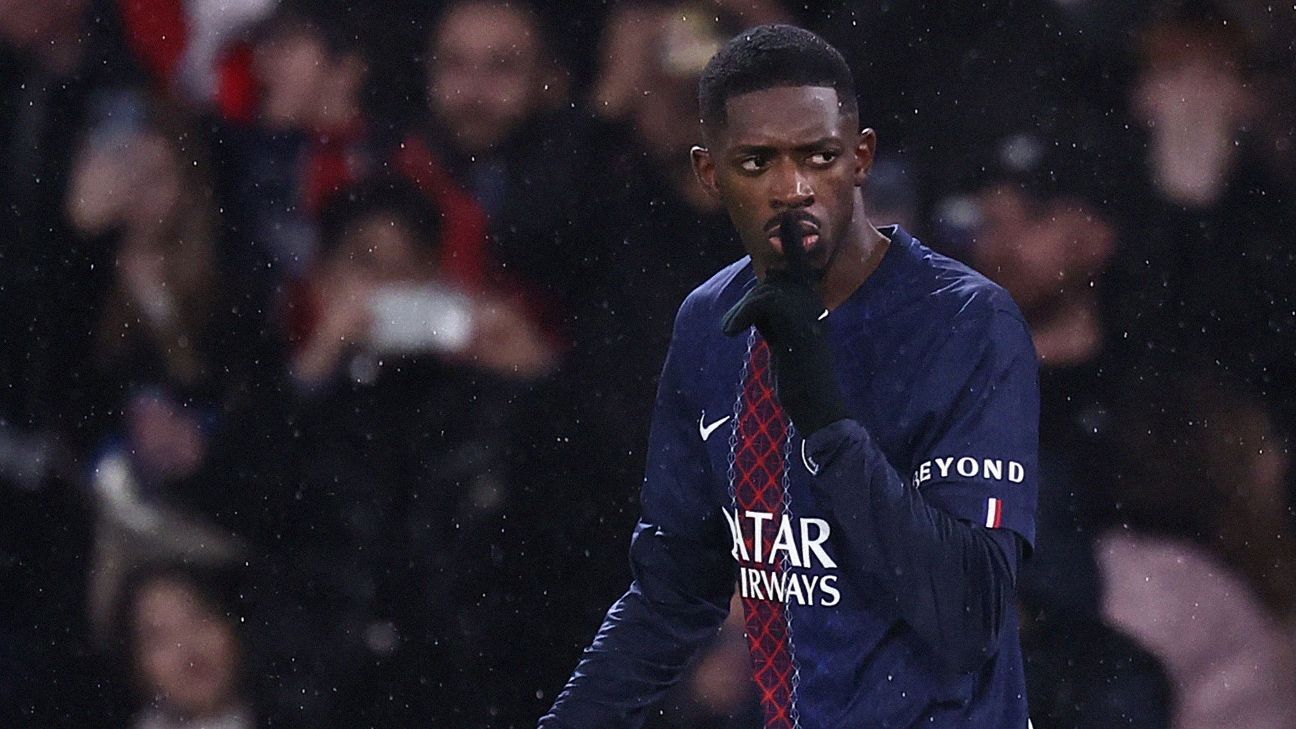 Dembélé states PSG will maintain pressure on Chelsea in the second leg. 1