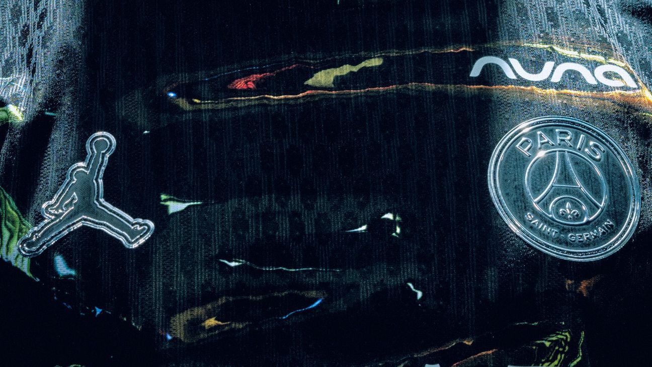 PSG's recent collaboration with Jordan features their fifth kit for the 2025-26 season. 1