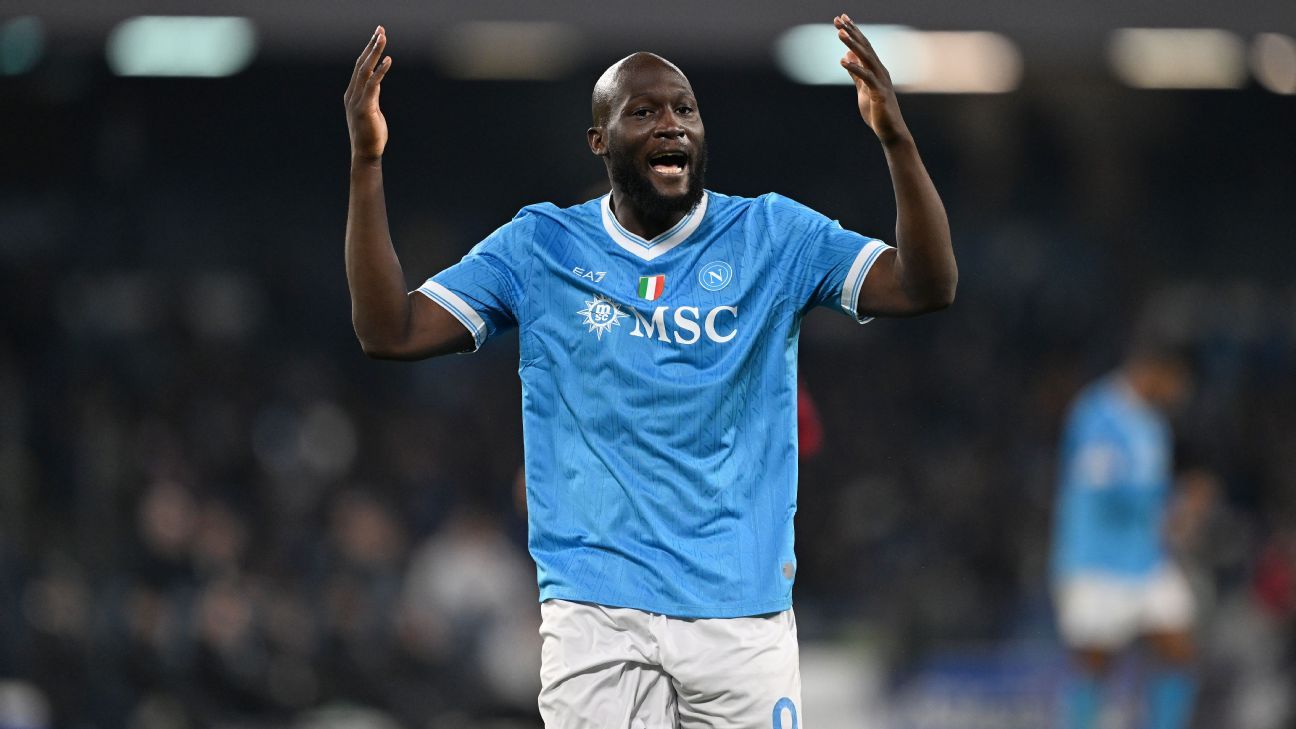 Romelu Lukaku to face disciplinary measures following absence from Napoli training session. 1
