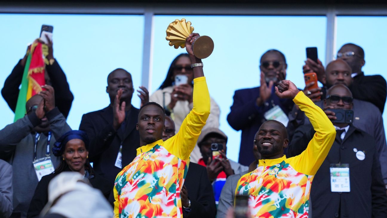 Senegal showcases AFCON trophy in France despite CAF decision 1