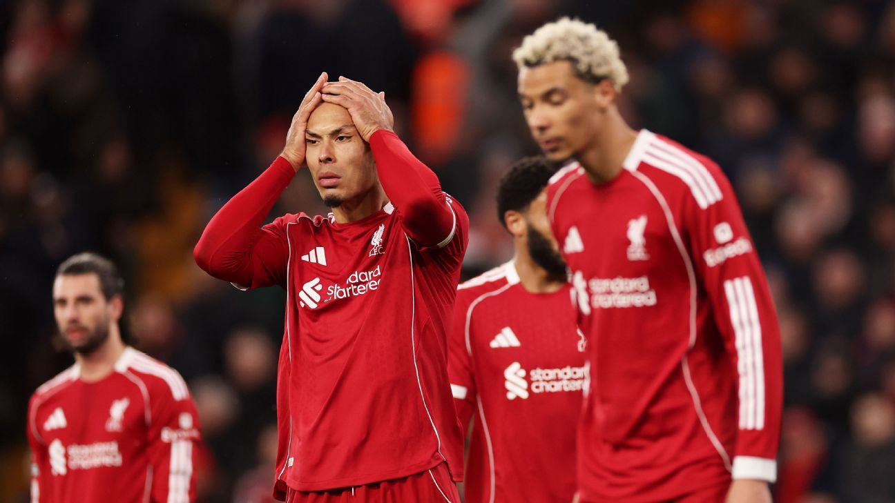 Liverpool faces a critical moment to salvage their season as supporters express discontent with the club. 1