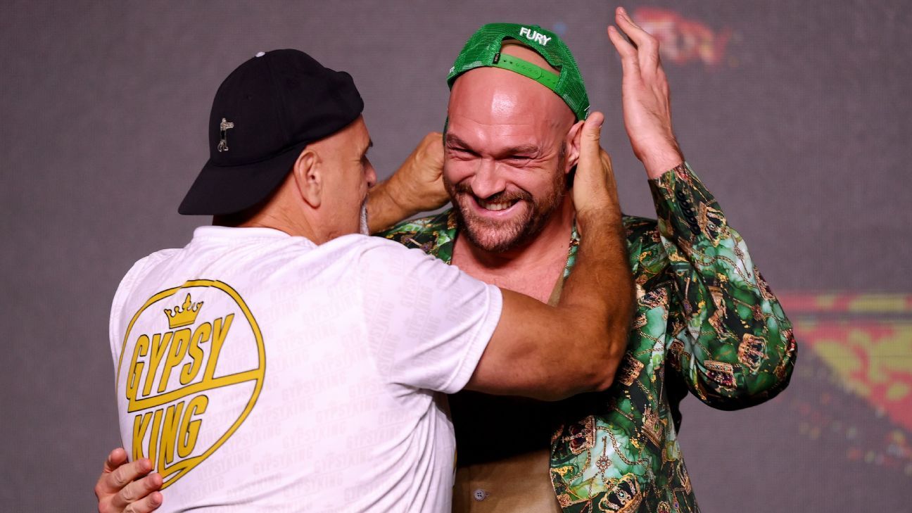Tyson Fury rejects father's 'past his best' claim, vows 'I will still be the same' Tyson Fury dismisses father's assertion of being 'past his prime,' asserts 'I will remain unchanged' 1