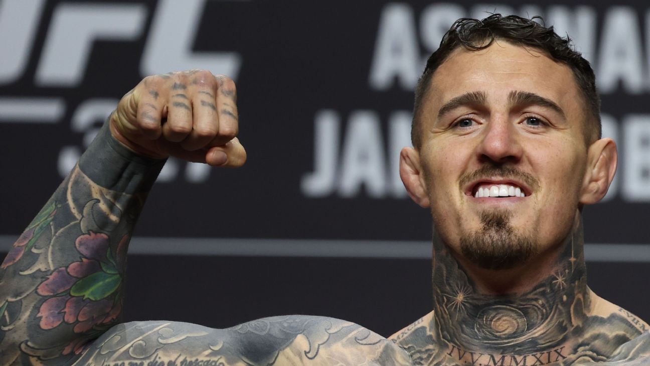 UFC champion Aspinall signs agreement with boxing promoter Hearn 1