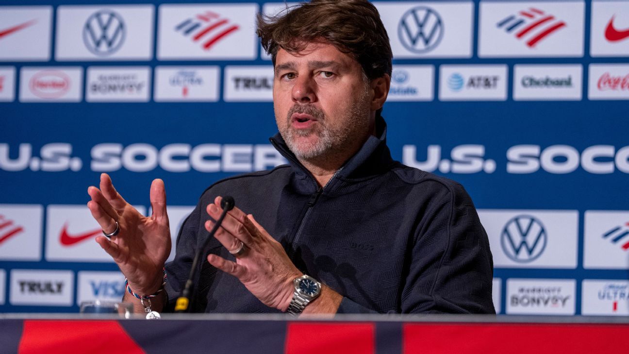 USMNT coach Pochettino says no talks with Madrid, Tottenham USMNT coach Pochettino states there have been no discussions with Madrid or Tottenham. 1