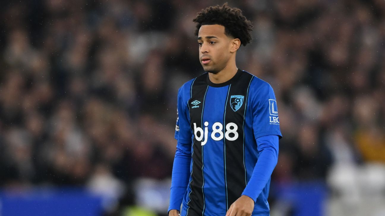 Tyler Adams of USMNT will be unavailable for the match against Manchester United with Bournemouth. 1