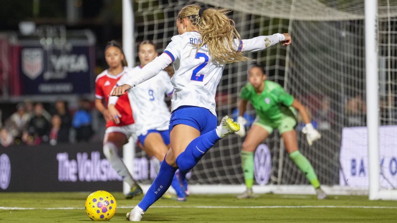 USWNT's Hayes reports Rodman's back is 'good' prior to Canada match 1