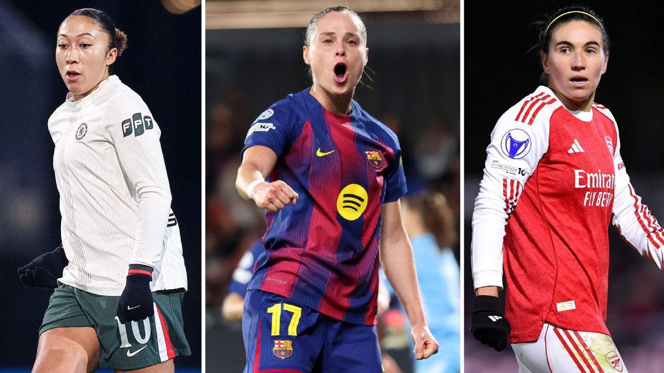 UWCL quarterfinal predictions: Will Real Madrid upset Barcelona? Arsenal to beat Chelsea? UWCL quarterfinal forecasts: Can Real Madrid surprise Barcelona? Will Arsenal triumph over Chelsea? 1
