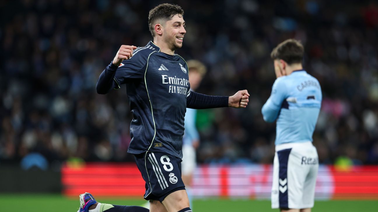 Valverde carries Real Madrid to crucial victory 1