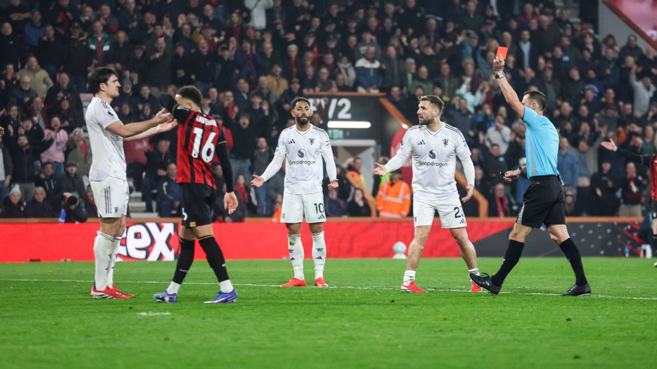 VAR review: Why did Bournemouth get a penalty but Man United didn't? VAR analysis: What led to Bournemouth receiving a penalty while Manchester United did not? 1