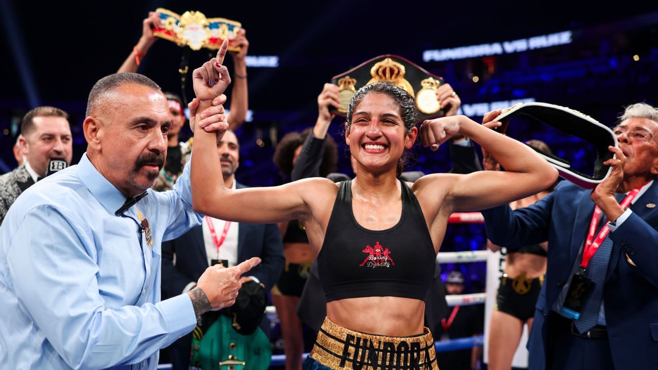 Women's boxing pound-for-pound standings: Gabriela Fundora's supremacy drives her ascent 1