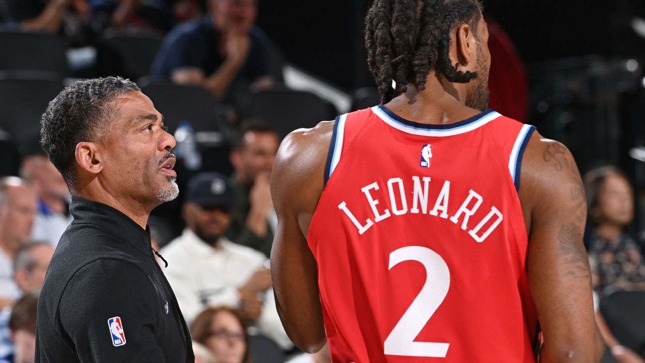 LA Clippers rest Kawhi Leonard ahead of play-in tournament 1