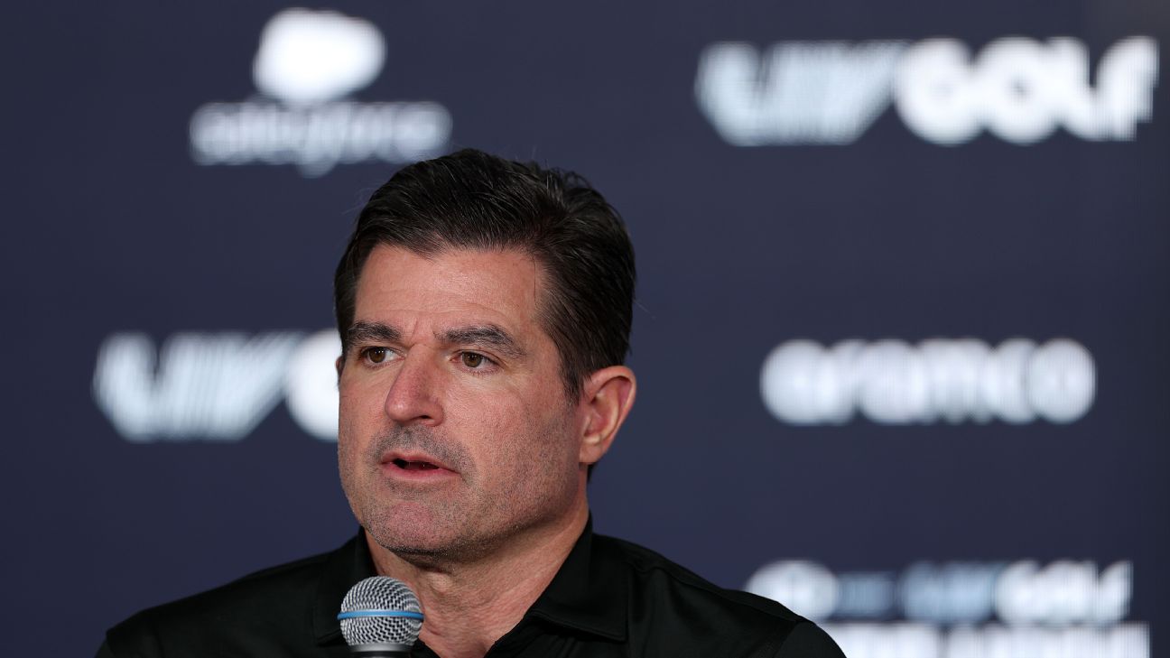 LIV CEO dismisses 'speculation,' confirms '26 season remains unchanged. 1