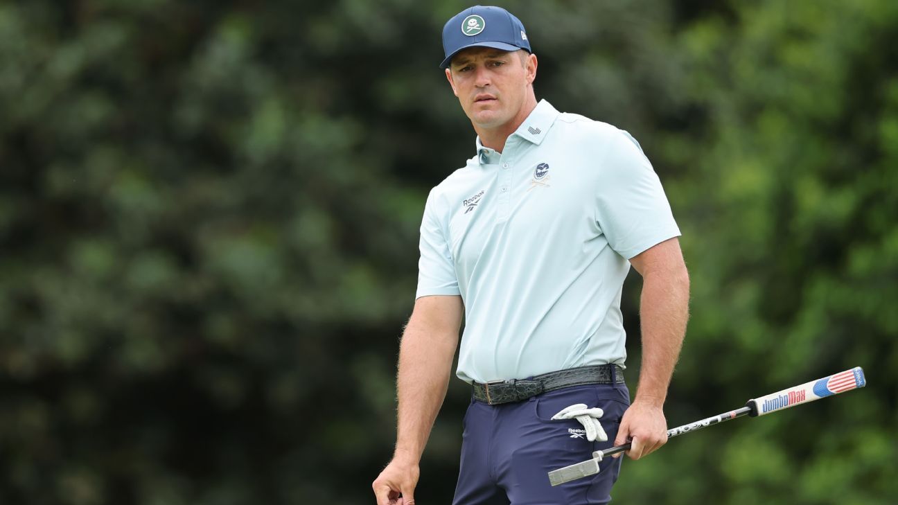 Bryson DeChambeau pulls out of LIV tournament due to wrist injury. 1