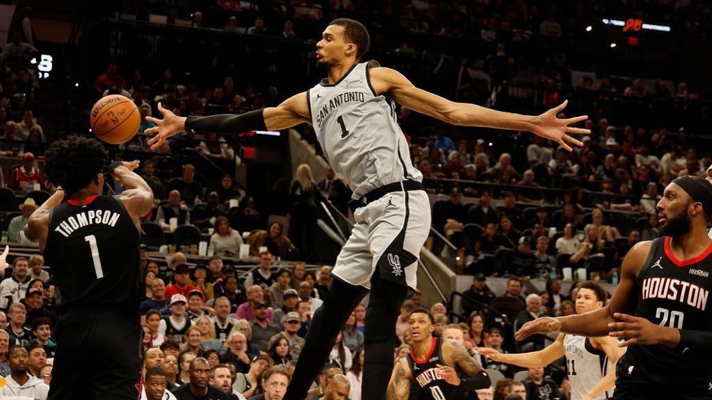 Spurs' Victor Wembanyama earns inaugural career Defensive Player of the Year award. 1