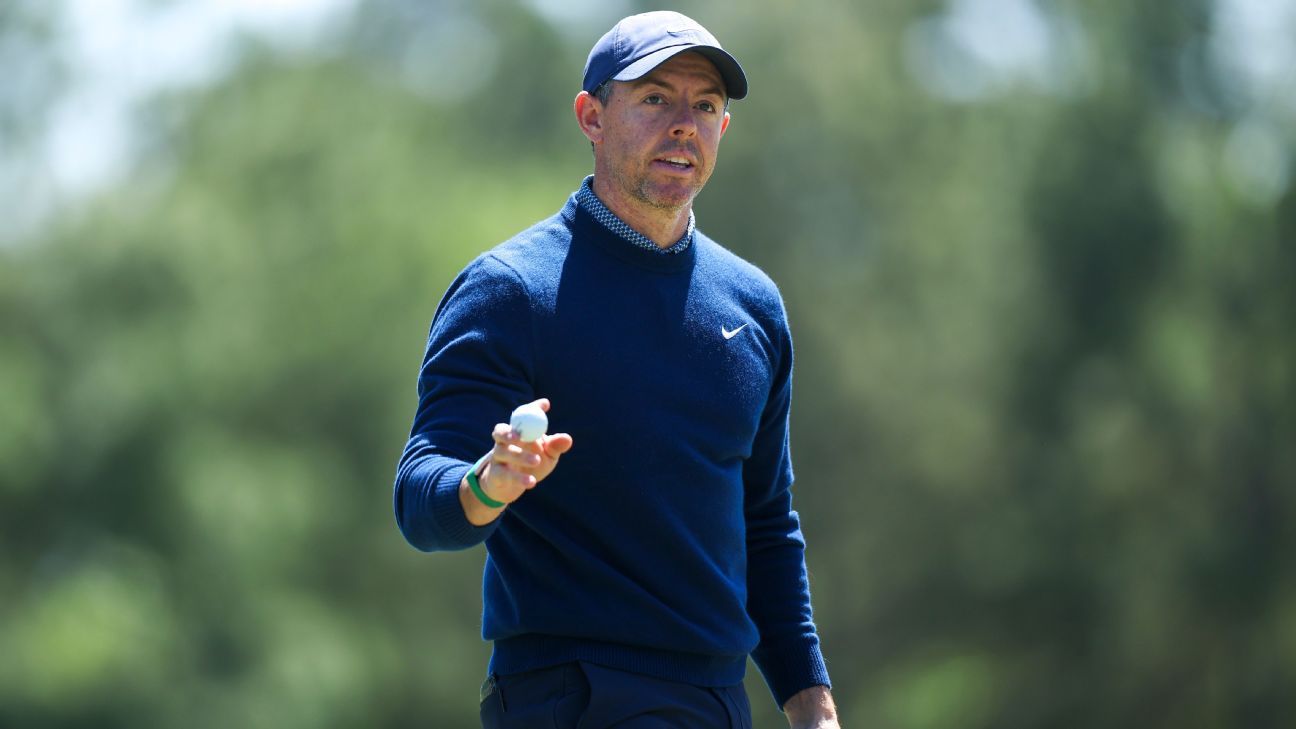 Rory's title defense, unsatisfactory opening rounds, and anticipation for the remainder of the Masters 1