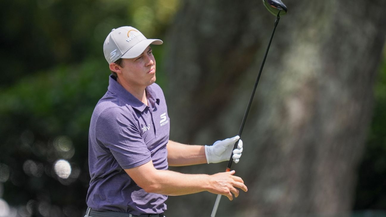 Fitzpatrick leads by three strokes at RBC Heritage as Scheffler makes a strong move. 1