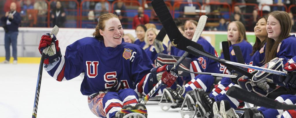 Kelsey DiClaudio Aims to Leverage Her Laureus Award Nomination to Raise Awareness for Women's Sled Hockey 1