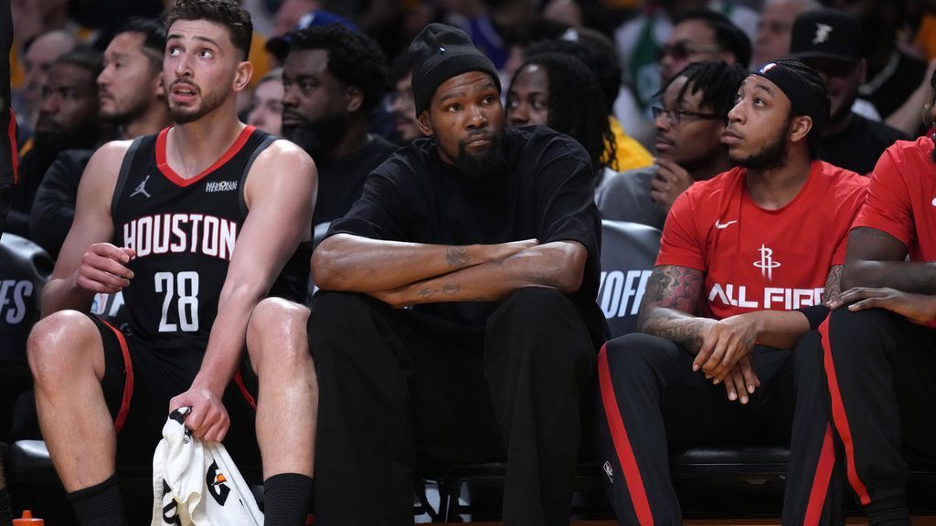 Kevin Durant's availability for Game 2 remains uncertain for the Rockets. 1