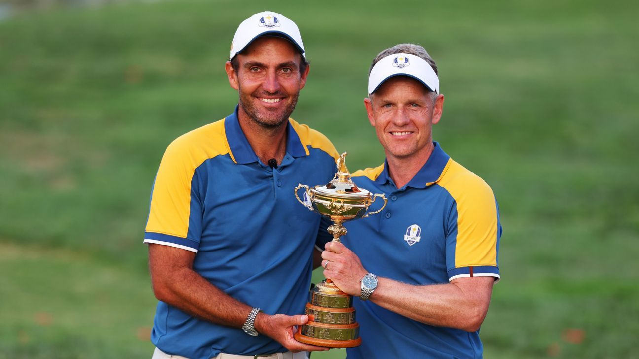 Molinari set to reprise role as Donald's assistant for Europe's Ryder Cup team. 1