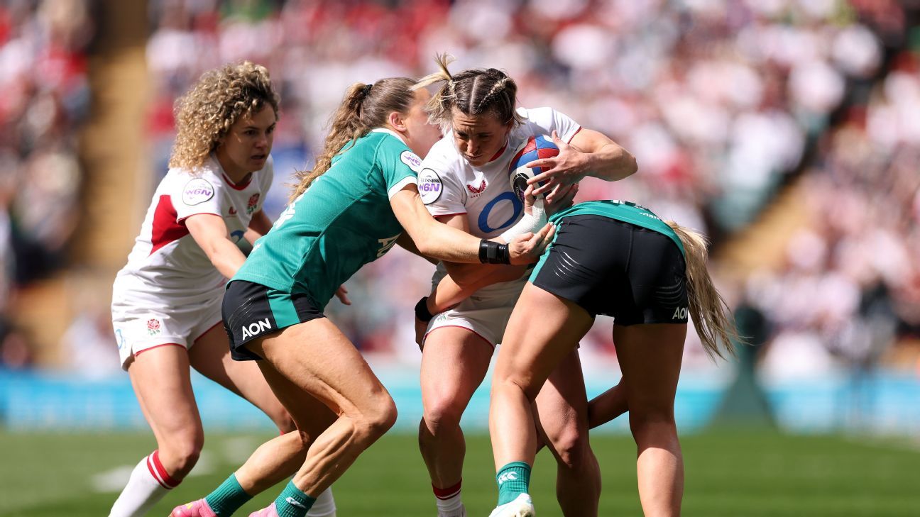 England vs. Ireland LIVE: Current updates from Women's Six Nations match 1