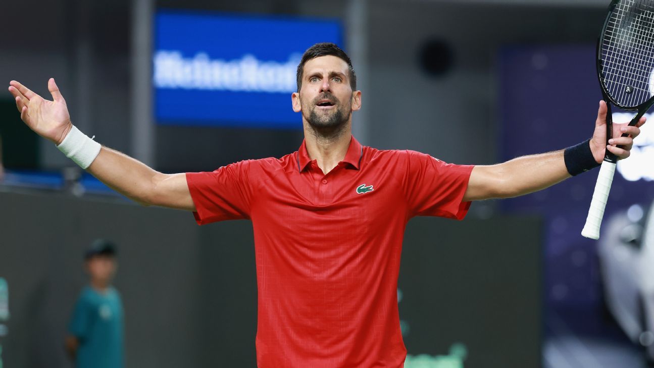Novak Djokovic withdraws from the Madrid Open due to injury. 1