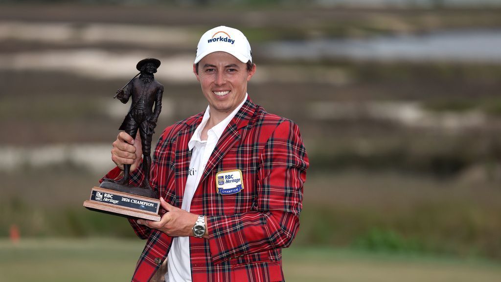 Fitzpatrick triumphs over Scheffler in playoff at RBC Heritage 1