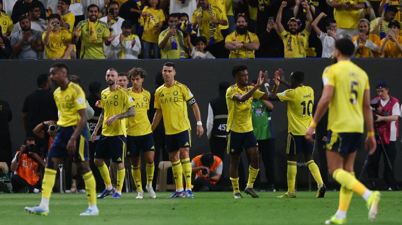 Al Nassr and Ronaldo advance to the final of the Asian Champions League. 1