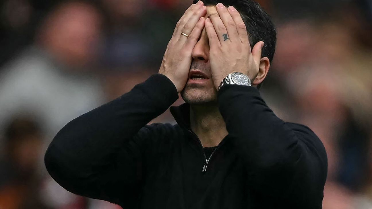 Arsenal's Mikel Arteta: Loss to Bournemouth a 'significant setback' 1